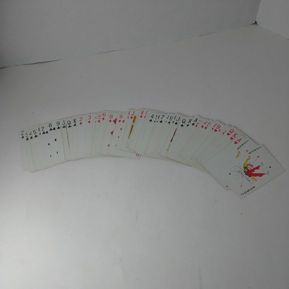 Brown & Bigelow Deck Playing Cards Consolidated Printing Ink Vintage - Picture 9 of 10